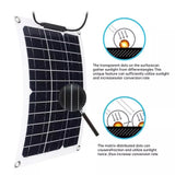 300W Monocrystalline Flexible Solar Panel Bendable 12V  With Solar Cables 4M