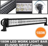 Super Bright 31.5" LED flood/spot light 60 LED 180W - With A Free Wiring Kit