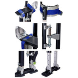 New Aluminium Adjustable 460-760mm Anti-Skid Stilts