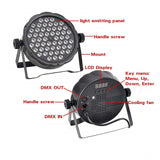 8 X 54 LEDs PAR Lights Professional DMX-512 RGB LED Strobe Stage PAR Lights
