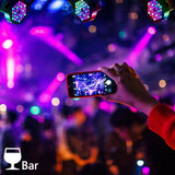 8 X 54 LEDs PAR Lights Professional DMX-512 RGB LED Strobe Stage PAR Lights