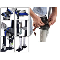 New Aluminium Adjustable 460-760mm Anti-Skid Stilts
