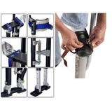 New Aluminium Adjustable 460-760mm Anti-Skid Stilts