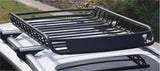 Universal Roof Rack Basket  Top Cargo Luggage Holder Carrier 120cm