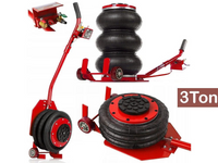 6600 LBS Triple Bag Air Lift Jack Pneumatic Vehicle Car Lifting Compressed Tool