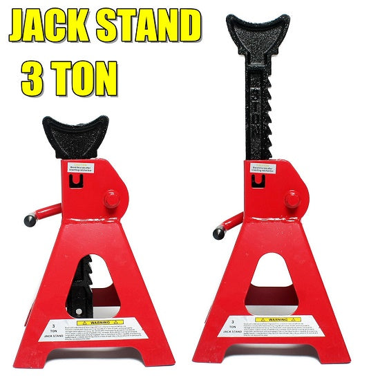 HEAVY DUTY 3 TON AXLE STANDS A PAIR