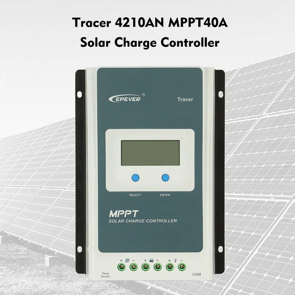 EPEVER 40A Solar Controller MPPT Solar Panel Charge Controller (Certificate)