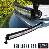 Super Bright 40" Curved 240W flood/spot light 80 LED - With A Free Wiring Kit
