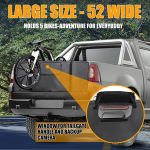 Bicycle Ute Tailgate Pad-5 Bicycles