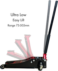 Super Low Profile Hydraulic Trolley Floor Jack 3Ton  (Double Pump)  RRP $239