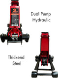 Super Low Profile Hydraulic Trolley Floor Jack 3Ton  (Double Pump)  RRP $239