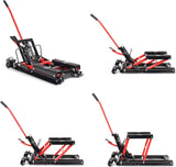 Motorcycle &amp; ATV Quad Bike Lifter Jack 680Kg -1500lbs (Including 2xTie Downs)