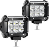 2 X Cree 4" LED work/spot light 6pcs LED 18W  CM-5918