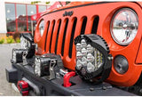 7” LED Driving Lights (Pair) Dual Side lights 3800LM Fitted with OSRAM 40W 240M