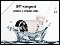 8 Channel HD  DVR & CCTV Wireless Outdoor Camera's Indoor-Outdoor Waterproof