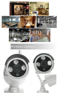 8 Channel HD  DVR & CCTV Wireless Outdoor Camera's Indoor-Outdoor Waterproof