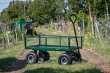 Garden Caged Platform Trolley Cart - 350kg Load