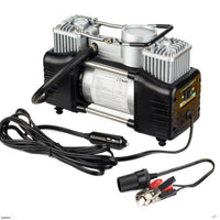 Air Compressor Dual-Cylinder 150 PSI 12V Air Compressor Pump Tool Kit
