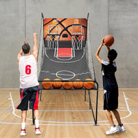 Dual Shot Arcade Basketball Game, 8 Modes  Game with LED Electronic Scorer Timer
