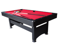 7Ft Multi Function 3 in 1 Pool Table Hockey Tennis Table With A Electronic Puck