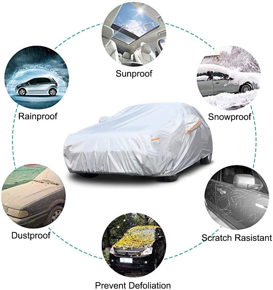 Car Cover Waterproof UV Proof Size XXL