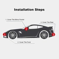 Car Cover Waterproof UV Proof Size XXL