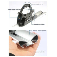2 x Car Roof Bike Rack  Bike Carrier Silver