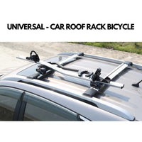 Car Roof Bike Rack Bike Carrier Silver