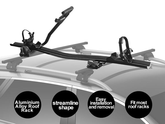 Car Roof Bike Rack, Bike Carrier (Black)