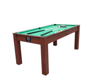Assembled Rack &amp; Roll Deluxe 6 ft 3 in 1 Pool Table, Table Tennis And Dining Table