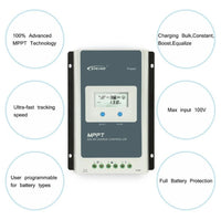 4EPEVER 30A Solar Controller MPPT Solar Panel Charge Controller (Certificate)