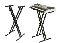 Double-Braced X-Style Keyboard Piano Stand  Adjustable