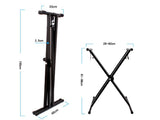 Double-Braced X-Style Keyboard Piano Stand  Adjustable