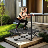 Mini Trampoline  Hexagonal  Foldable Silent Fitness Rebounder