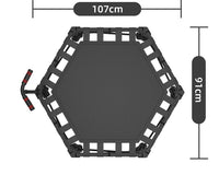 Mini Trampoline  Hexagonal  Foldable Silent Fitness Rebounder
