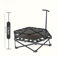 Mini Trampoline  Hexagonal  Foldable Silent Fitness Rebounder
