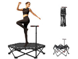 Mini Trampoline  Hexagonal  Foldable Silent Fitness Rebounder