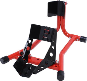 Motorcycle wheel chock stand (Red)