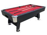 Rack & Roll Assembled 7Ft Pool Table Red With Auto Ball Return The Ultimate Package Deal (NOT A KIT SET)