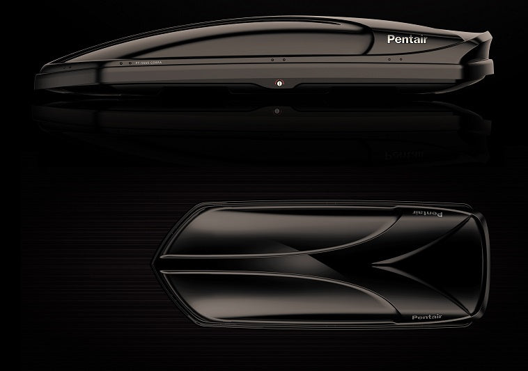 New Design PENTAIR Roof Box 450L---Universal Clamps Will Fit All Size Roof Racks