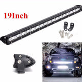 Single Row Led Bright 19" CREE LED flood/spot light Bar  18pcs CREE