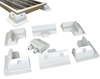 Solar Panel Mount Mounting Kit Corner Mounting Brackets 7 Pieces