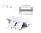 Solar Panel Mount Mounting Kit Z Style Aluminium Brackets
