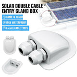 Solar Weatherproof Abs Solar Double Cable Entry Gland for All Cables