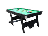 Brand New 6Ft Foldable Pool Table  (Green Cloth)    RRP $525