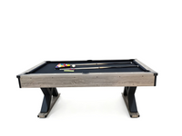 The Titan X  Deluxe Modern  7ft Pool Table With All  Accessories Black