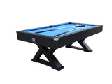 The Titan X  Deluxe Modern  7ft Pool Table With All  Accessories