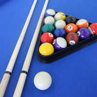 The Titan X Deluxe Modern  7ft Pool Table – Blue Felt with Accessories