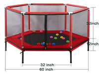 Mini Trampoline With Safety Net