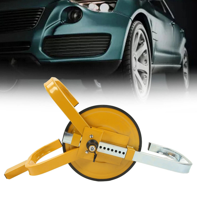 Wheel Lock Clamp Car Caravan Trailer Security Keys Heavy Duty 13'' - 15''